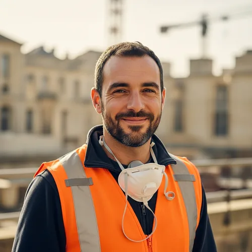 Kévin Dupouy, chef d'équipe travaux à Bordeaux